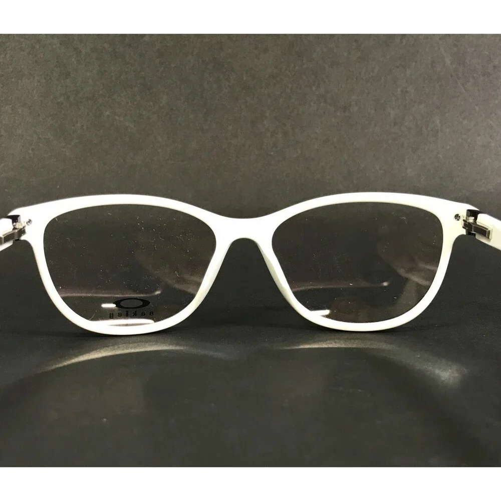 Oakley Eyeglasses Frames Stand Out OX1112-0653 Black White Cat Eye 53-17-136
